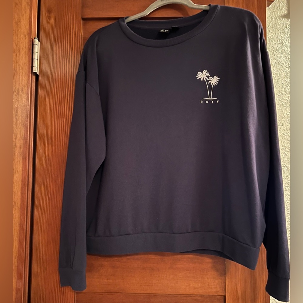 Roxy Crew Neck Sweatshirt - Sz L